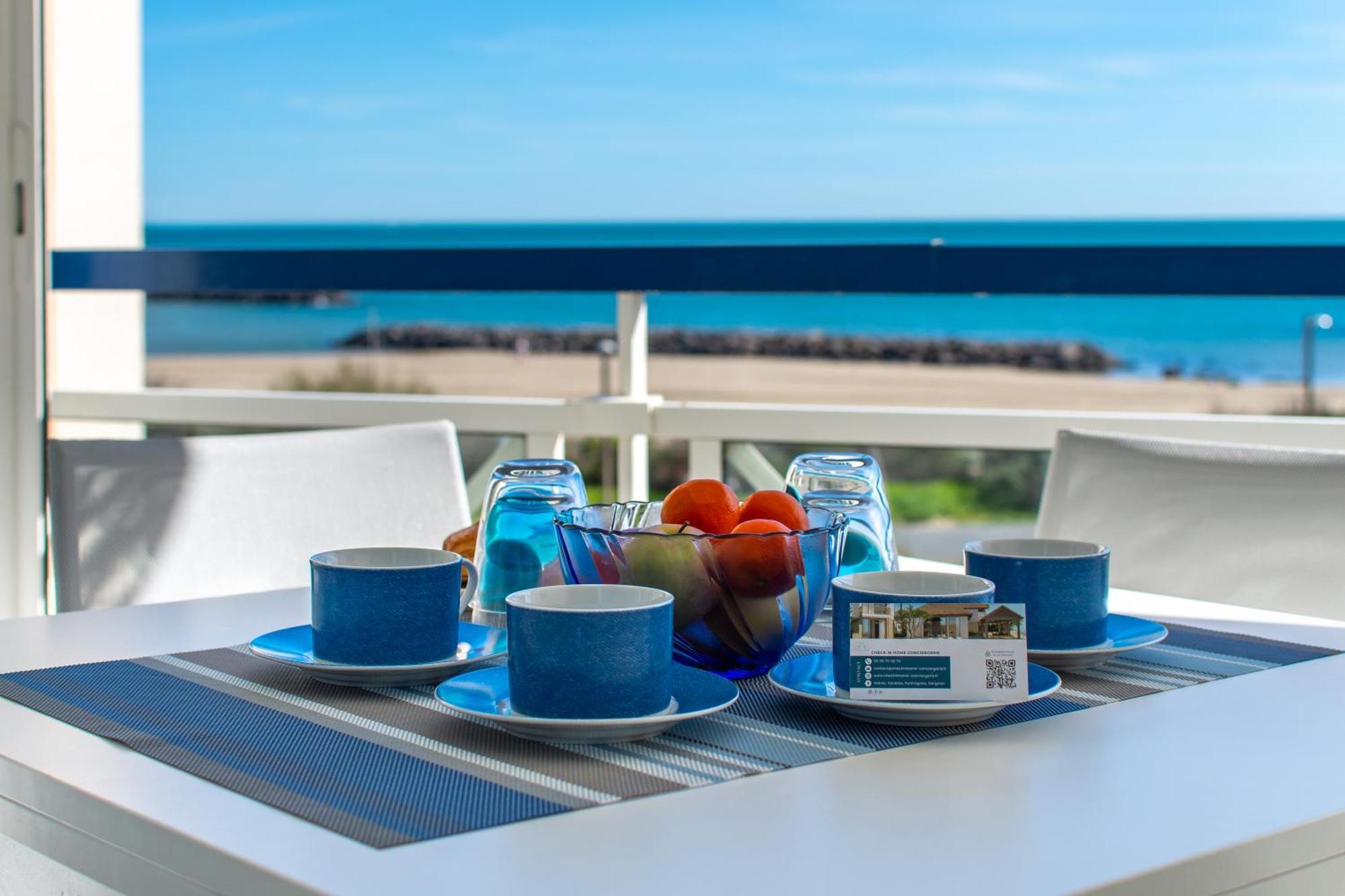 L'Evasion Bleue * Wifi * Bord De Mer * Piscine * Agde Exterior foto